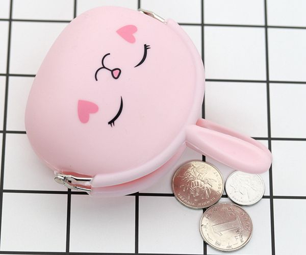 硅膠家用鑰匙包，卡通鑰匙包，女士硅膠鑰匙包